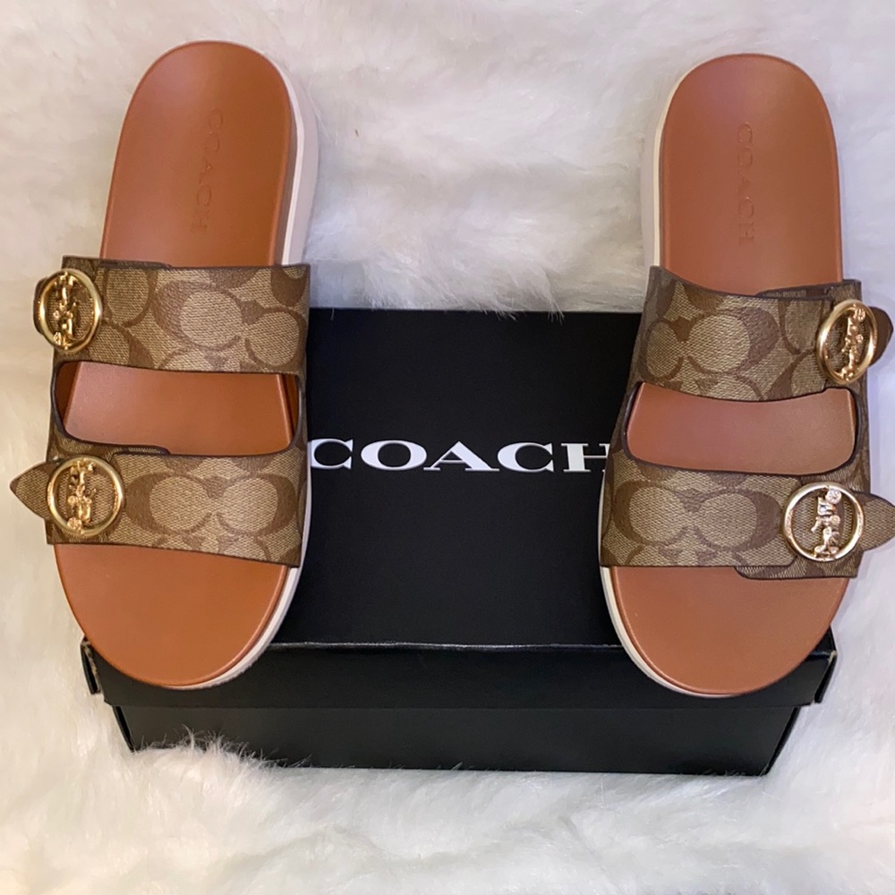 ❌SOLD!❌Coach Gable Signature Sandal